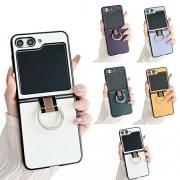 Galaxy Z Flip6  / С ޤꤿ߷ Ҽʥդ PU쥶  ɵǽ Samsung 饯 Z եå6