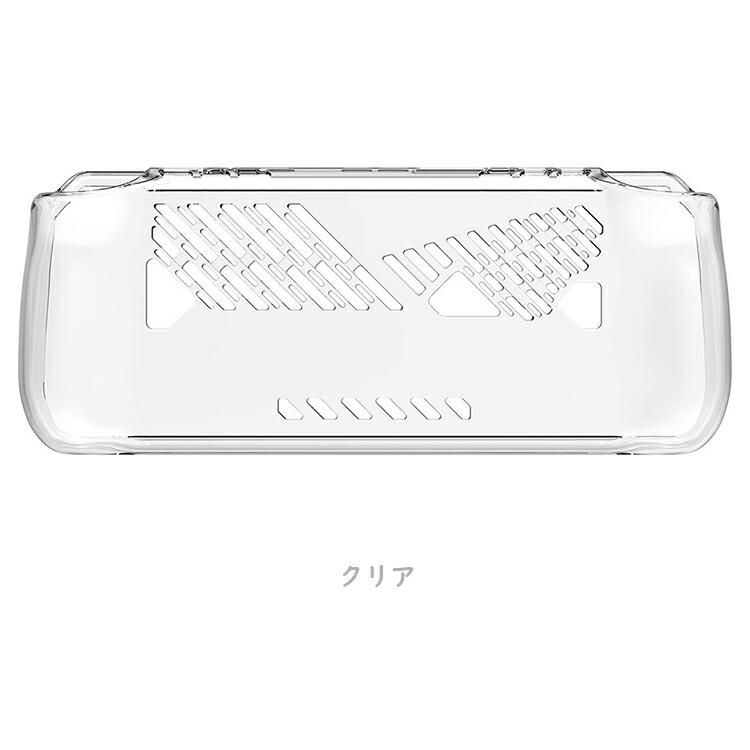 ROG Ally X ケース クリア カバー 2024 RC72LA TPU 耐衝撃
