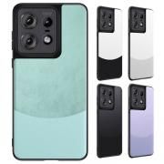 Edge 50 Pro / 50S Pro ケース 耐衝撃 カバー PUレザー ストラップ穴 かわいい シンプル モトローラ エッジ 50 プロ/50S プロ Motorola アンドロイド