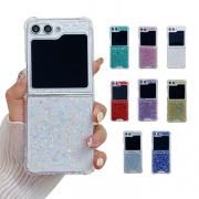 Galaxy Z Flip6  С ޤꤿ߷ TPU   襤 餭 å ץ  ǥ
