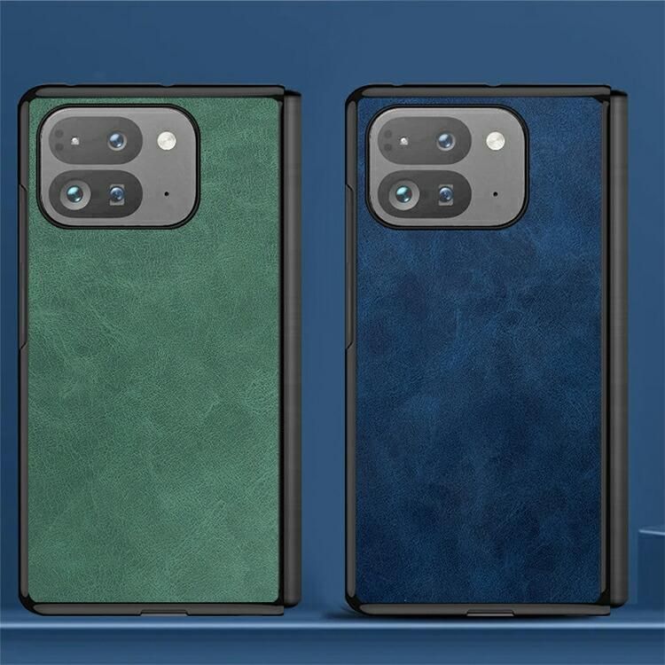 Pixel 9 Pro Fold ケース 耐衝撃 カバーPUレザー+プラスチック