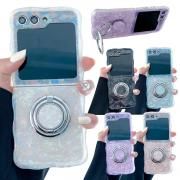 Galaxy Z Flip6  ޤꤿ߷ Ⱦ  ʬΥդ ɵǽ Samsung 饯 Z եå6 ɥ İ