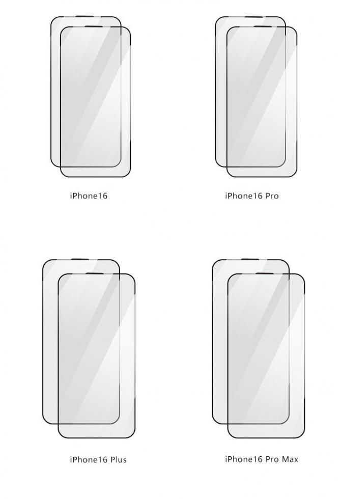 Apple iPhone16 Pro 256GB（液晶保護フィルム2枚付き） iPhone16 保護フィルム 液晶保護 2枚入りフィルム 強化ガラス