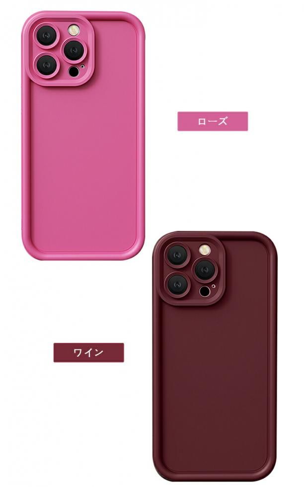 iPhone16 ケース カメラ保護あり TPU ソフトケース シンプル 保護