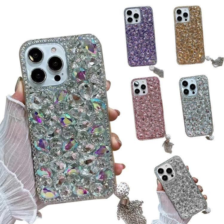 iPhone16 ケース ラインストーン デコレーション カバー 可愛い