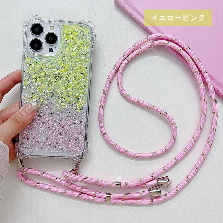 iPhone16 ケース スマホショルダー カバー TPU + プラスチック