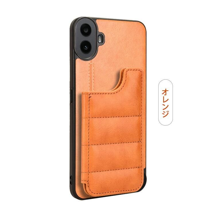 CMF Phone 1 ケース カバー 背面ケース PUレザー スタンド機能
