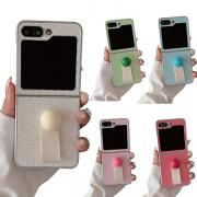 Galaxy Z Flip6  С ޤꤿ߷  ٥ Хդ ɻߥ٥ Ҽ ü PU쥶+ ץ饹å ץ-SG-