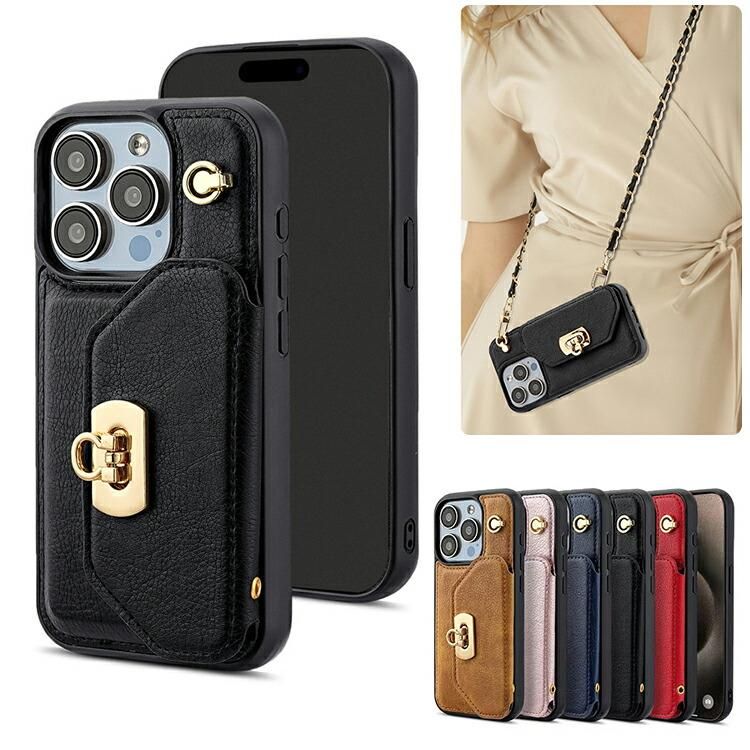 ajew スマホショルダーストラップケース iPhone16 iPhone 16ケース