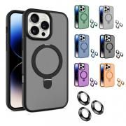 iPhone16  󥺥С Qi 磻쥹 б ηդ ɵǽ 2Ź¤ ޥå ȾƩ TPU+ץ饹å