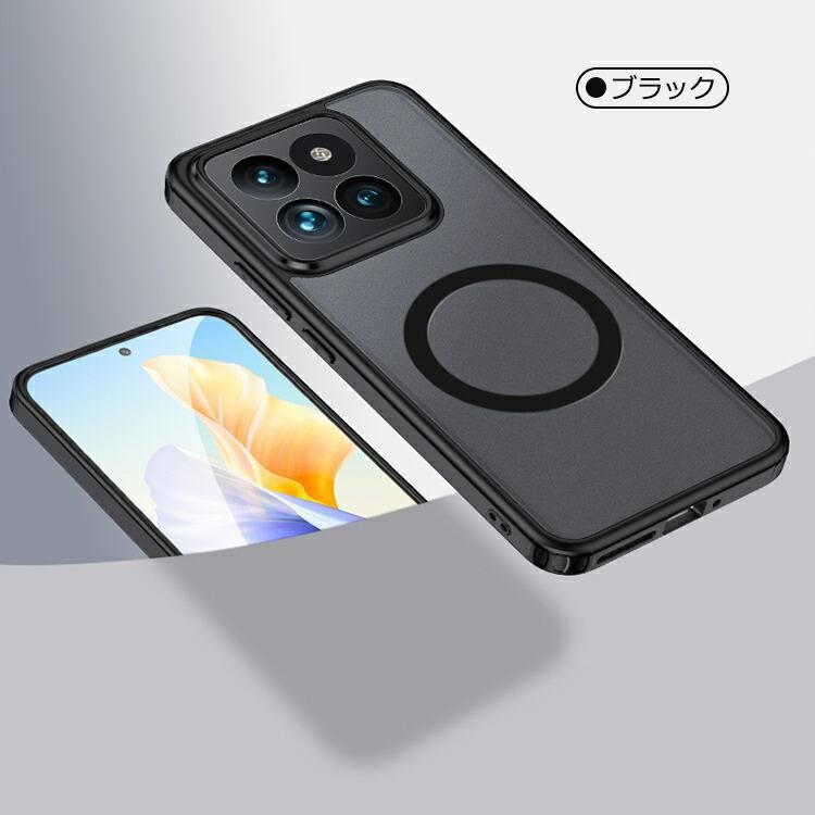 Xiaomi 14T クリア ケース 14T Pro カバー Qi充電 ワイヤレス充電 対応