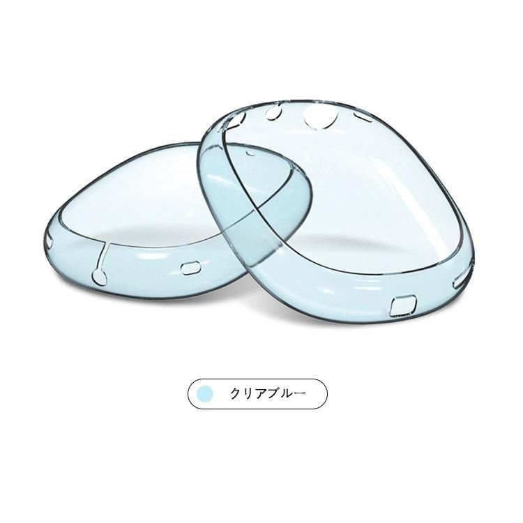 Apple AirPods Max2 ヘッドホン クリア ケース 耐衝撃 透明 TPU