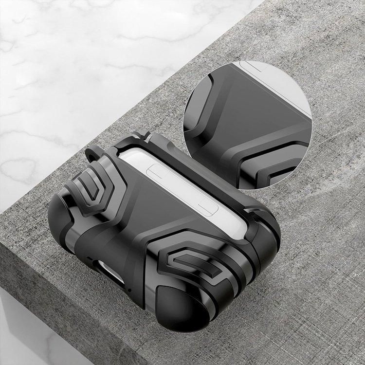 AirPods4 ケース AirPods 4 カバー カラビナ付き TPU ソフトケース