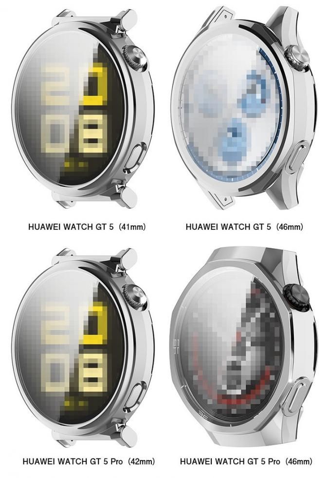 【美品】HUAWEI WATCH GT 5 Pro保護カバー付き HUAWEI WATCH GT5 Pro 46mm用 ファーウェイ ウォッチ プロ用