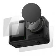 DJI Osmo Action 5 Pro ガラスフィルム 強化ガラス レンズ保護フィルム+液晶保護フィルム + サブディスプレイ液晶保護フィルム