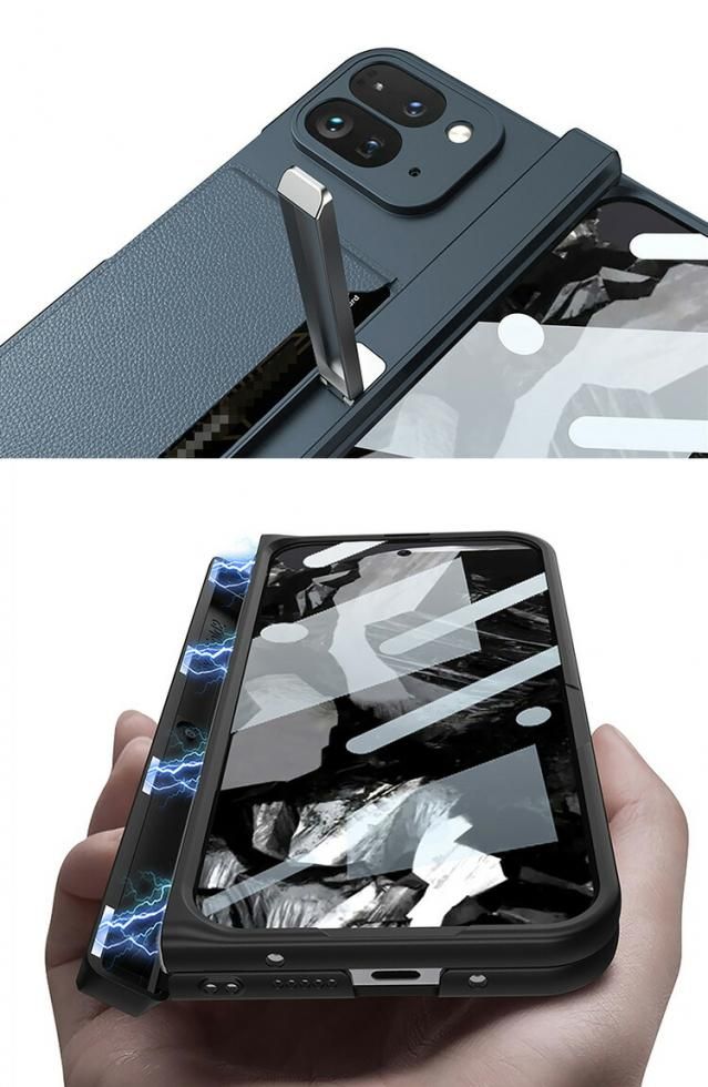 対応Pixel 9 Pro Fold 耐衝撃 ケース カード収納 スタンド機能 Amazon.co.jp: 【OULO】GOOGLE PIXEL 9 PRO FOLD 用