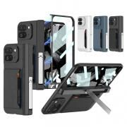 Pixel 9 Pro Fold  С ɼǼ ɵǽ 饹+PU쥶+ץ饹å ̶饹  ԥ9 ץ ե ݸ ޡ