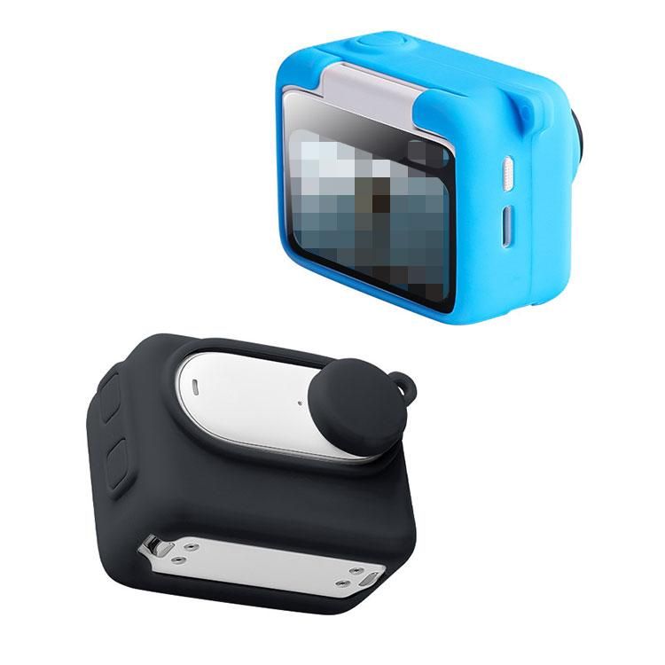Insta360 GO 3S ケース カバー ストラップ穴 シリコンケース