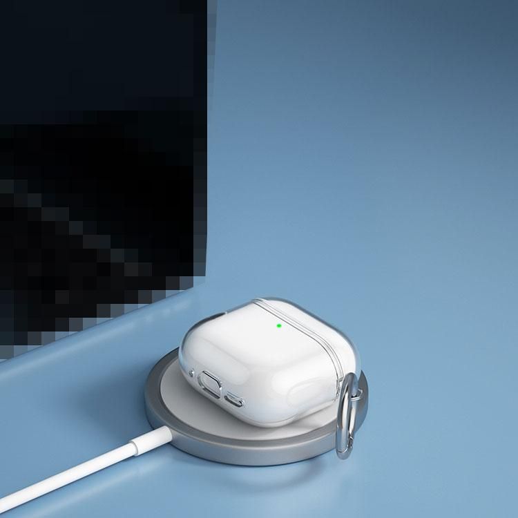 AirPods4 クリアケース AirPods 4 カバー クリア 透明 TPU