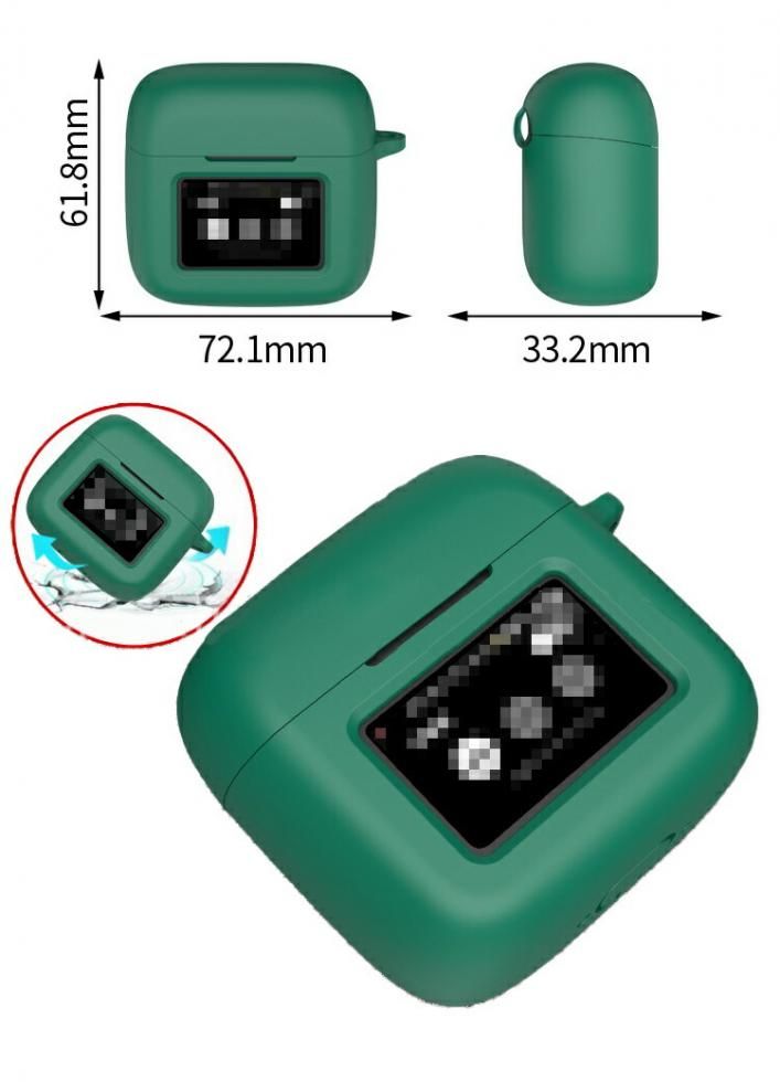 JBL Tour Pro 3 ケース シリコン シンプル 保護カバー ジェー