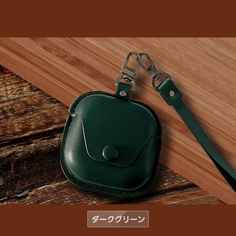 ビンテージ ブラウンレザーケース Amazon | ZENIX DESIGN TECH AirPods Pro 用 ケース カラビナ付