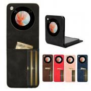 Nubia Flip 5G  С PU쥶 ޤꤿ߷ ɼǼ ̥쥶 ȥå׷ ̥ӥ եå 5G ɥ 