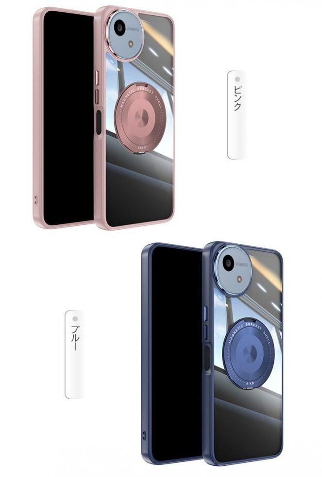 AQUOS wish4 ケース クリア スリム シンプル 耐衝撃 背面透明