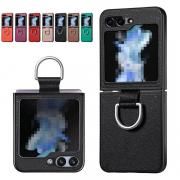 Galaxy Z Flip6  С ޤꤿ߷ ϡɥС PU쥶 ȥå׷ դ ץ Samsung ॹ 饯 Z եå6 ɥ