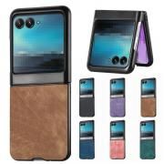 Moto Razr 50/50s  Razr 50 Ultra Ѿ׷ С ץ饹å+PU쥶 ޤꤿ߷ ץ ȥ 졼50 / 50 ȥ 