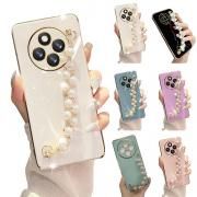 Redmi 14C ケース/カバー TPU ソフト ケース 持ち手 ベルト 落下防止ベルト スマホベルト 片手操作 取っ手  ストラップ穴 エレガント