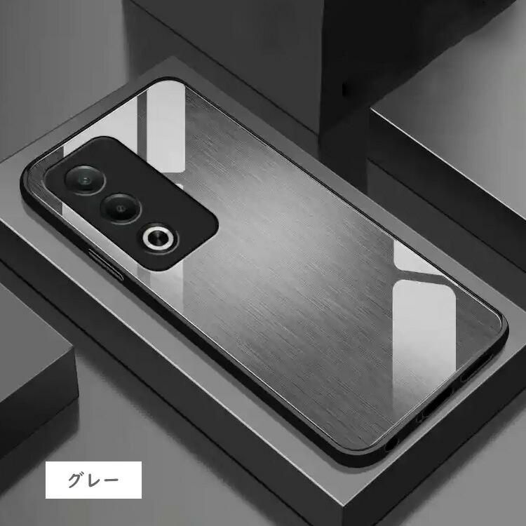 OPPO A3 5G ケース 耐衝撃 カバー TPU ヘアラインストライプ柄