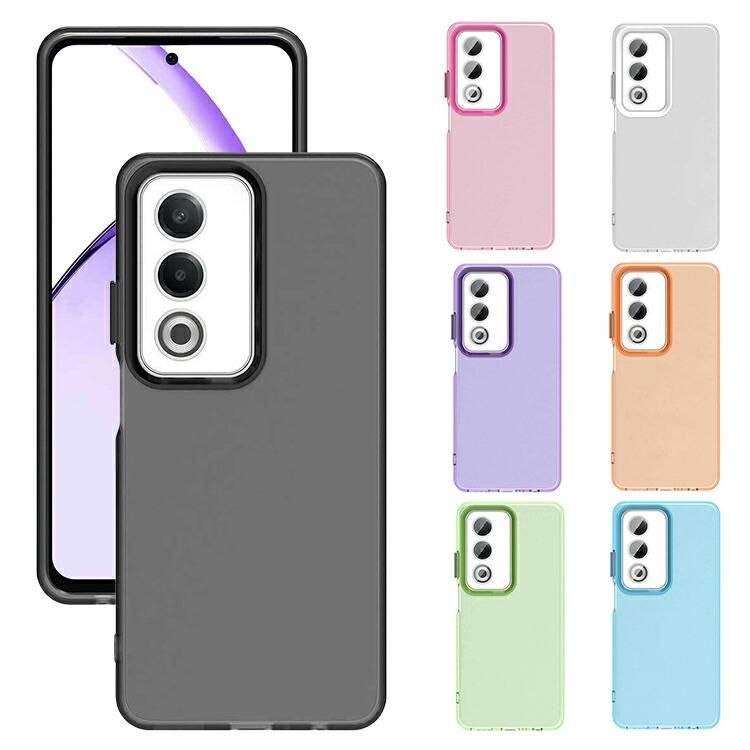 OPPO A3 5G ケース 耐衝撃 カバー マット仕上げ 半透明 マット