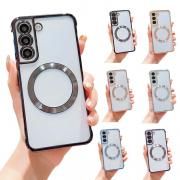 Galaxy S24FE  ꥢ С ꥢ Ʃ Qi 磻쥹 б å  TPU եȥ ȥå׷  ݸ ʡХѡ