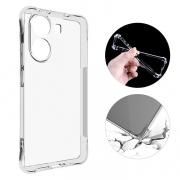 POCO X7 Pro クリアケース 耐衝撃 カバー シンプル クリア 透明 角 保護 コーナーバンパー TPU ソフトケース