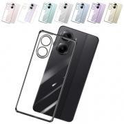 POCO X7 Pro ケース クリア カバー メッキ TPU クリア 透明 ソフトケース 可愛い お洒落 おしゃれ 小米 シャオミ Xiaomi POCO X7 プロ
