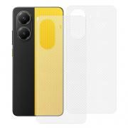 POCO X7 Pro フィルム 背面保護フィルム カーボン調 半透明 2枚入り 背面保護 バックフィルム かっこいい 小米 シャオミ POCO X7 プロ