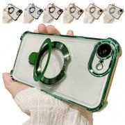 iPhone16e ꥢ  ݸ С å TPU Ʃ ʬΥޥۥդ եȥ  ݸ