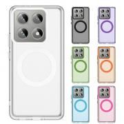 Xiaomi 14T ꥢ  14T Pro С ݸ Qi 磻쥹 б  TPU+ץ饹å ޥå ȾƩ ȥåץۡդ