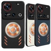 Nubia Z70 Ultra  Ѿ׷ С PUʥݥꥦ쥿쥶+ ᥿ PU Ǯȴ