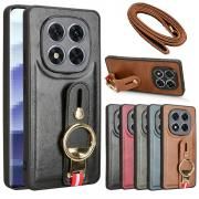 Redmi Note 14  Note 14 Pro Ѿ׷ С PU쥶+ץ饹å  ٥ ݤ٥դ