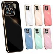Xiaomi 15 ケース Xiaomi15 カバー メッキ TPU ソフトケース 可愛い お洒落 おしゃれ ストラップホール付き 小米 シャオミ15 おしゃれ