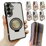 Galaxy A56 5G ꥢ ݸ С 饤󥹥ȡ å ꥢ Ʃ TPU ߥ顼դ ʬΥޥۥդ