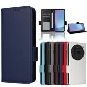 Nothing Phone 3a ケース 3a Pro手帳型 カバー ストラップ付き PUレザー 手帳型PUレザーケース スタンド機能 カード収納 ナッシング フォン3a/3aプロ