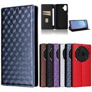 Nothing Phone 3a ケース 3a Pro手帳型 カバー PUレザー 手帳型PUレザーケース スタンド機能 カード収納 幾何学模様 ストラップ穴 シンプル