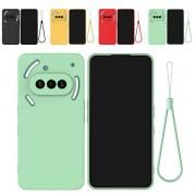Nothing Phone 3a ケース 3a Pro 耐衝撃 ケース/カバー ストラップ付きTPU ソフトケース ストラップ穴 お洒落 ナッシング フォン3a/3aプロ