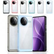 POCO F7 Pro クリアケース F7 Ultra カバークリア 透明 耐衝撃 TPU +アクリル ストラップ穴 シンプル 可愛い お洒落 ストラップホール付き