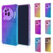 Nothing Phone 3a ケース 3a Pro 耐衝撃 ケース/カバー TPU グラデーション ソフトケース ストラップ穴 角 保護 コーナーバンパー シンプル