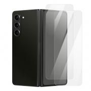 Galaxy Z Fold7 保護フィルム 2枚セット ガラスフィルム 強化ガラス サブディスプレイ液晶保護フィルム 硬度9H 保護フィルム