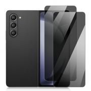 Galaxy Z Fold7 覗き見防止 保護フィルム 2枚セット ガラスフィルム 強化ガラス サブディスプレイ液晶保護フィルム 硬度9H 保護フィルム