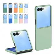 Galaxy Z Flip7 ケース /カバー 折りたたみ型 カメラ保護あり プラスチック ハードケース ストラップ穴 可愛い お洒落 豊富なカラバリ
